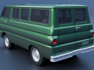 Dodge A100 3D प्रिंट मॉडल