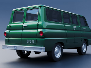 Dodge A100 3D प्रिंट मॉडल