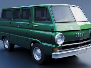 Dodge A100 3D प्रिंट मॉडल