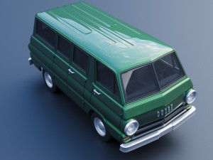 Dodge A100 3D प्रिंट मॉडल