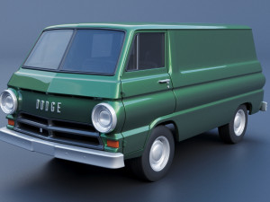 Dodge A100 3D प्रिंट मॉडल