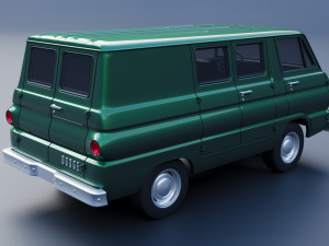 Dodge A100 3D प्रिंट मॉडल
