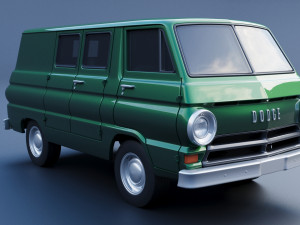 Dodge A100 3D प्रिंट मॉडल