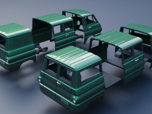 Dodge A100 3D प्रिंट मॉडल