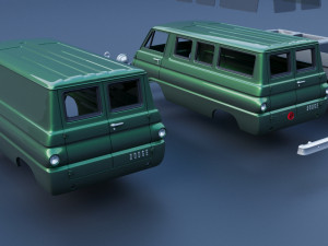 Dodge A100 3D प्रिंट मॉडल