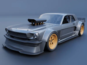 Mustang Hoonicorn Modello di stampa 3D