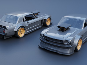 Mustang Hoonicorn Model do druku 3D