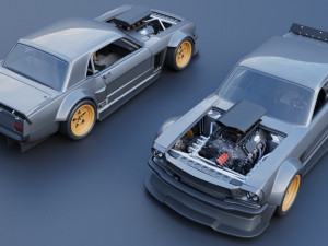 Mustang Hoonicorn Model do druku 3D