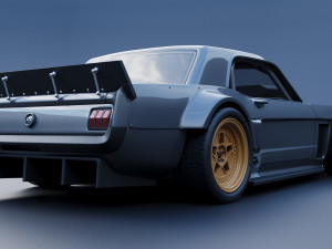 Mustang Hoonicorn Model do druku 3D