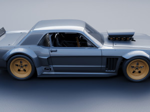 Mustang Hoonicorn Model do druku 3D