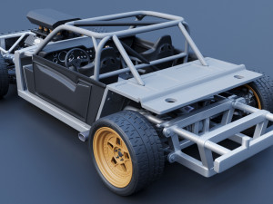 Mustang Hoonicorn Model do druku 3D