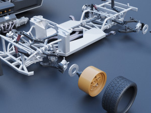Mustang Hoonicorn Model do druku 3D