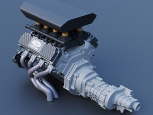 Mustang Hoonicorn Model do druku 3D