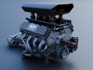 Mustang Hoonicorn Model do druku 3D
