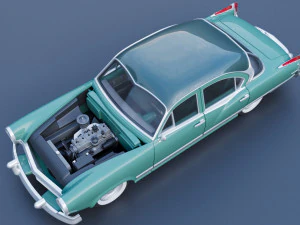 Kaiser Manhattan 1954 3D Print Model