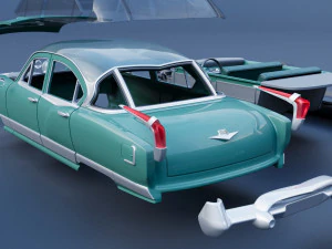 Kaiser Manhattan 1954 3D Print Model