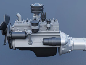 Kaiser Manhattan 1954 3D Print Model