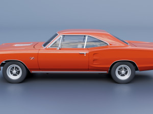 Dodge Coronet 1968 Modèles 3D en vedette