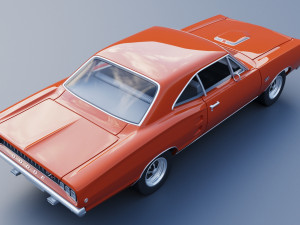 Dodge Coronet 1968 Modèles 3D en vedette