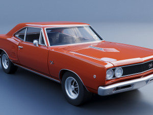 Dodge Coronet 1968 Modèles 3D en vedette