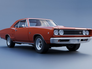 Dodge Coronet 1968 Modèles 3D en vedette