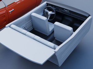 Dodge Coronet 1968 Modèles 3D en vedette