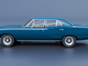 Dodge Coronet 4 Door 1968 Model Cetak 3D
