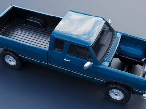Dodge Ram 250 - 1991 3D Print Model