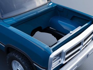Dodge Ram 250 - 1991 3D प्रिंट मॉडल