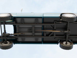 Dodge Ram 250 - 1991 3D Print Model