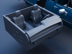 Dodge Ram 250 - 1991 3D Print Model