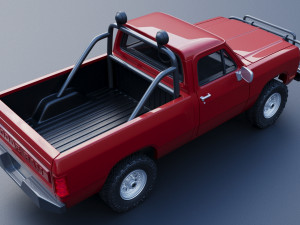 Dodge Ram 150 Regular Cab 1991 3D Принт Модель