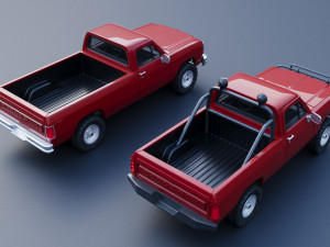 Dodge Ram 150 Regular Cab 1991 3D Принт Модель
