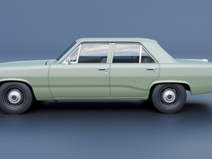 Plymouth Valiant 100 4 Door 1968 3Dプリントモデル