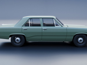 Plymouth Valiant 100 4 Door 1968 3Dプリントモデル