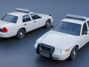 Fo rd Crown Victoria 2010 3D Print Model