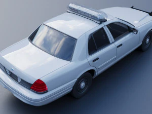 Fo rd Crown Victoria 2010 3D Print Model