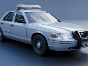 Fo rd Crown Victoria 2010 3D Print Model