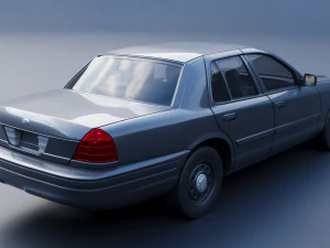 Fo rd Crown Victoria 2010 3D Print Model