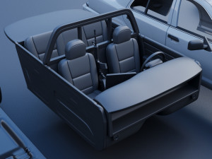 Fo rd Crown Victoria 2010 3D Baskı Modeli