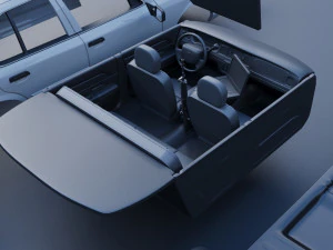 Fo rd Crown Victoria 2010 3D Print Model