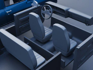 Dodge Ramcharger 1991 3D Print Model
