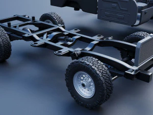 Dodge Ramcharger 1991 3D Print Model