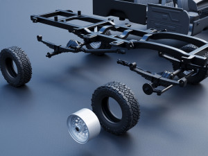 Dodge Ramcharger 1991 3D Принт Модель
