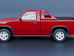Dodge Dakota Shelby 1989 Modelo de Impressão 3D