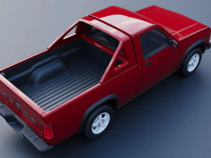 Dodge Dakota Shelby 1989 3D Print Model