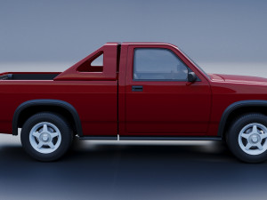 Dodge Dakota Shelby 1989 Modelo de Impressão 3D