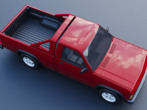 Dodge Dakota Shelby 1989 Modelo de Impressão 3D