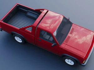 Dodge Dakota Shelby 1989 3D Print Model