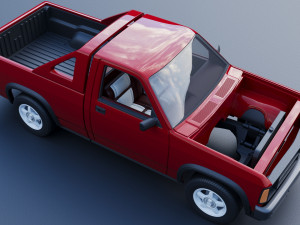 Dodge Dakota Shelby 1989 Modelo de Impressão 3D